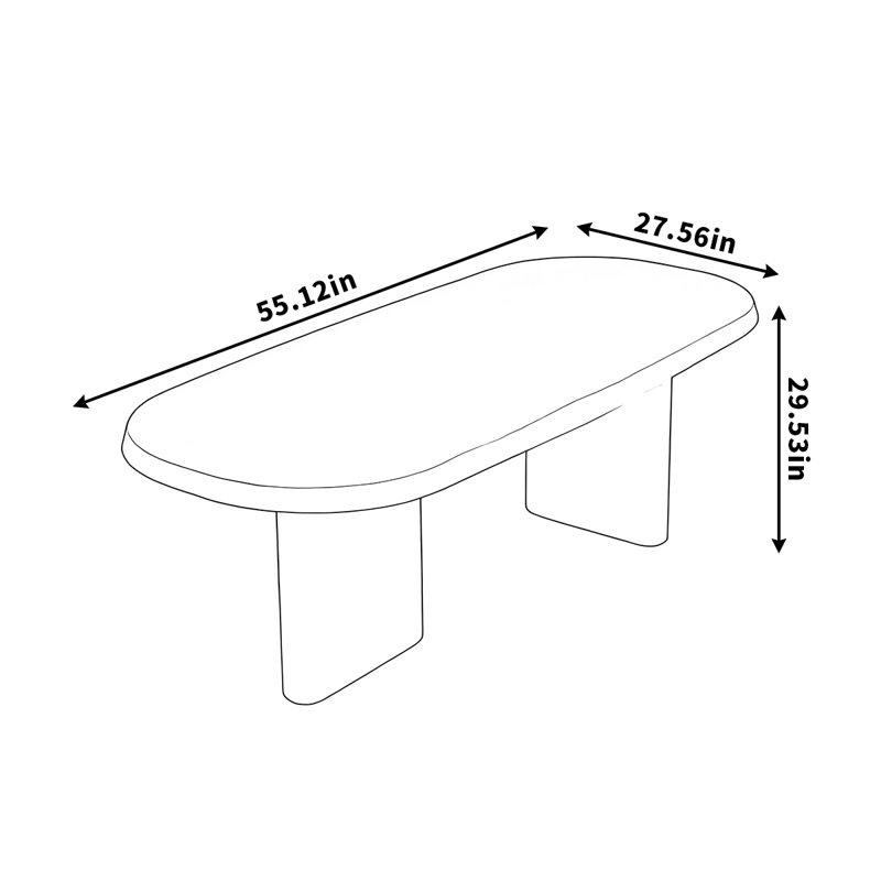 Judieth, 29.53"H x 55.12"L x 27.56"W