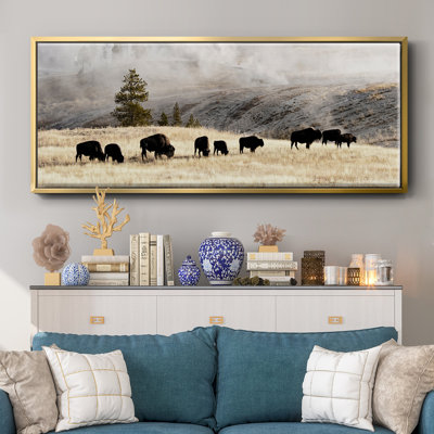 Heading Home- Framed Canvas