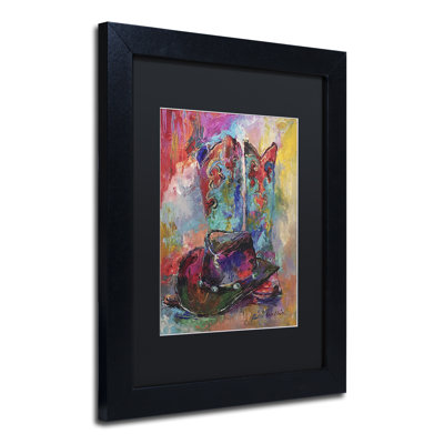 Art boots par Richard Wallich-impression sur toile