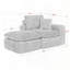 Canapé modulaire modulaire avec méridienne réversible Boucle-1152814039