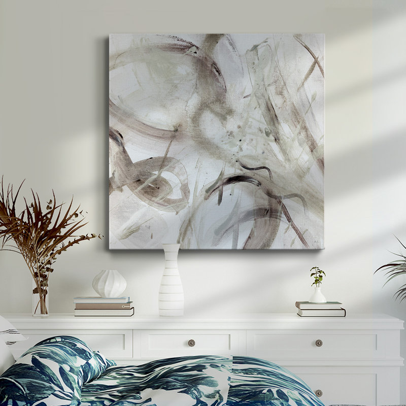 Walking In The Rain I-Premium Gallery Wrapped Canvas - Ready to Hang