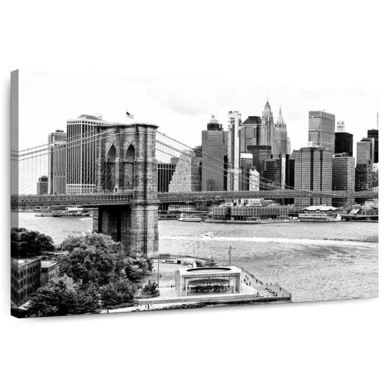 Harpa The Brooklyn Bridge, 8" H x 12" W