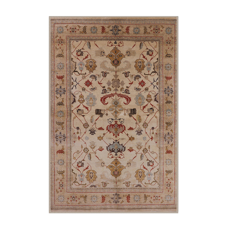 Rathi Oriental Indoor Rug, Rectangle 7' x 9'