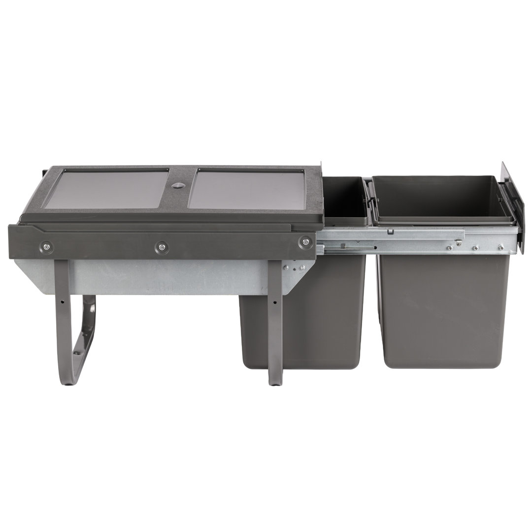 Plastic Pull Out Rubbish Bin