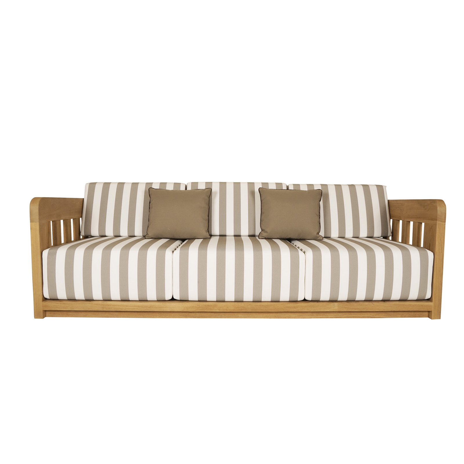 Ensley 90'' Teak Outdoor Patio Sofa