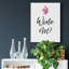«Wine Not» par Amanda Murray - reproduction d'art textuel sur toile tendue-1318297173