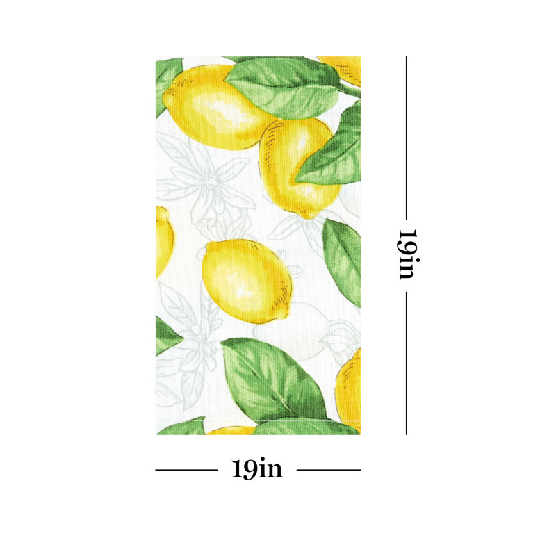 Serviette Martha Stewart Lots of Lemons