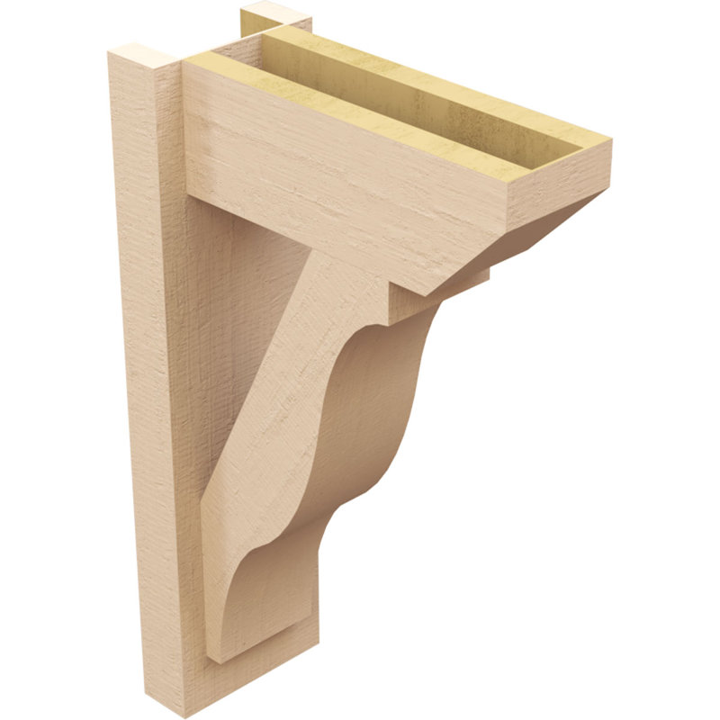 Bois de cèdre brut Funston Slat, H 22 po x l 6 po x P 14 po