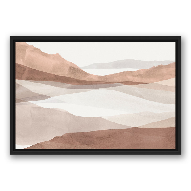 Paysage bohème, H 25,75 po x l 17,75 po x P 1,75 po