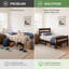 Lit plateforme simple en bois massif-130523407