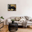 Art de giclée encadrée de chat à motif mosaïque par RB-100676470-98908856