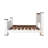 Whitewashed Adobe Queen Bed