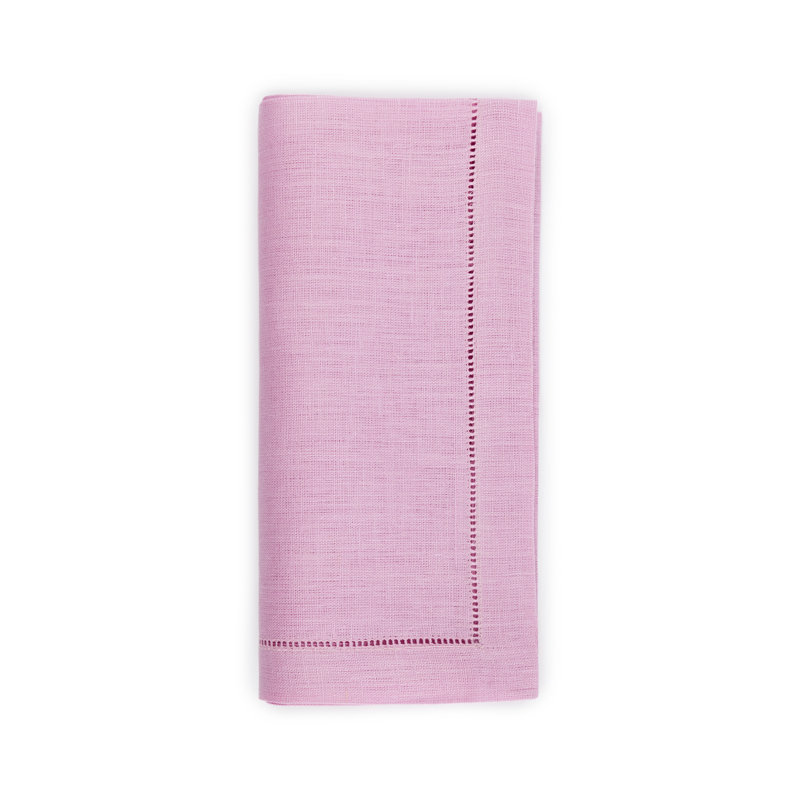 Festival Linen Rectangle Napkins, Cotton Candy