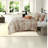 Reversible 6-piece Bedding Sets, Cotton Material, Modern Floral Pattern, King/cal King Size