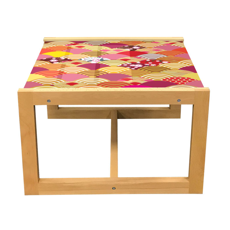 Jaiyah Sled Coffee Table, 40cm H x 46.5cm W x 62cm D