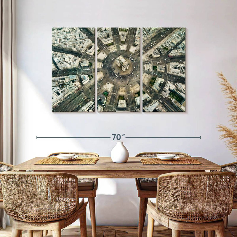 Arc De Triomphe Paris, 36" H x 57" W