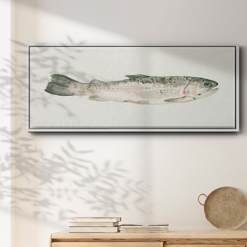 Fresh Catch I- Framed Canvas
