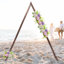Arche de mariage en bois 8,2 pi, support pour fond de mariage