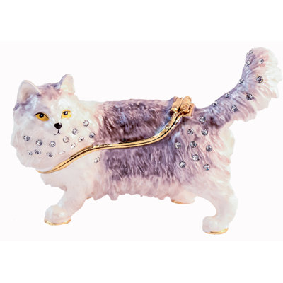 Cat Metal Decorative Box