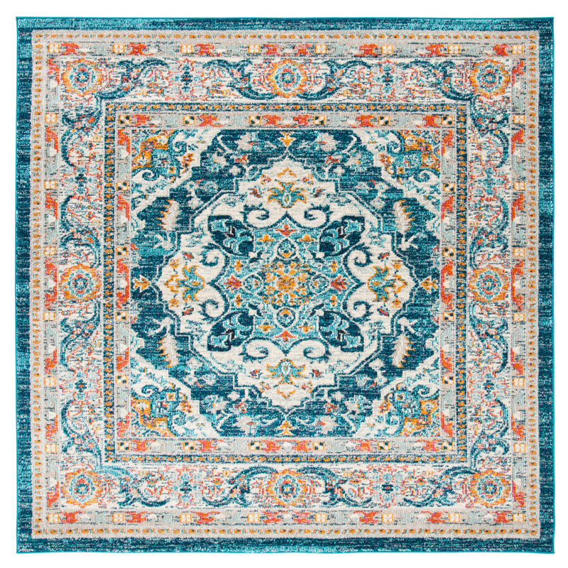 Tapis oriental Dostie 100 Performance, Carré 5 pi