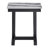 Paula Black And White End Table