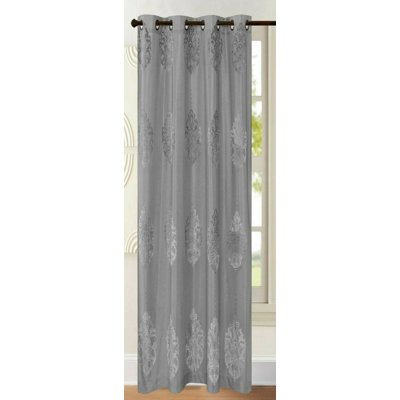 Hughesville Semi Sheer Curtain Single Panel