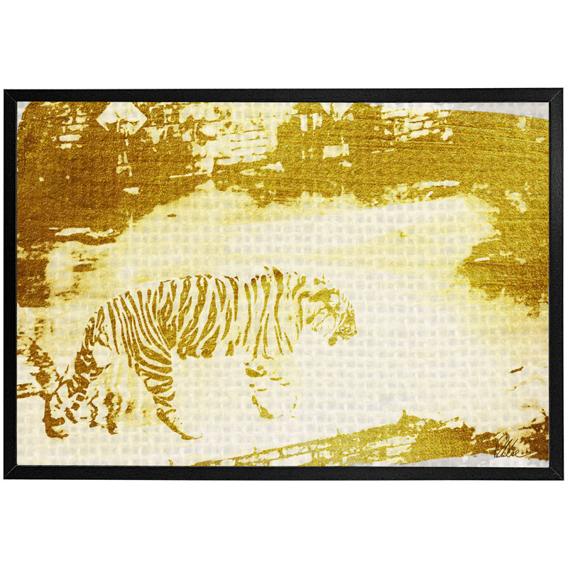 Single Picture Frame Print, Black, 51cm H x 76cm W