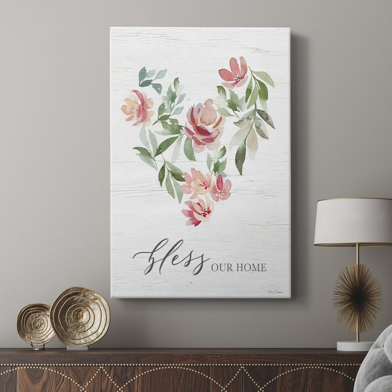 Cœur floral paradisiaque - galerie Cavas sur mesure, H 48 po x l 32 po