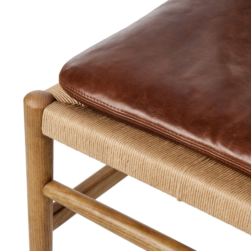 Dara Dining Chair with Cushion, Dulane Mahogany