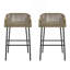 Set Of 2 Outdoor Patio Rope Barstool-563940371
