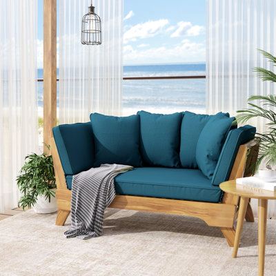 Lit de repos pour la cour arrière avec option extensible et look élégant et confortable