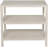 Solid Wood Top End Table with Storage