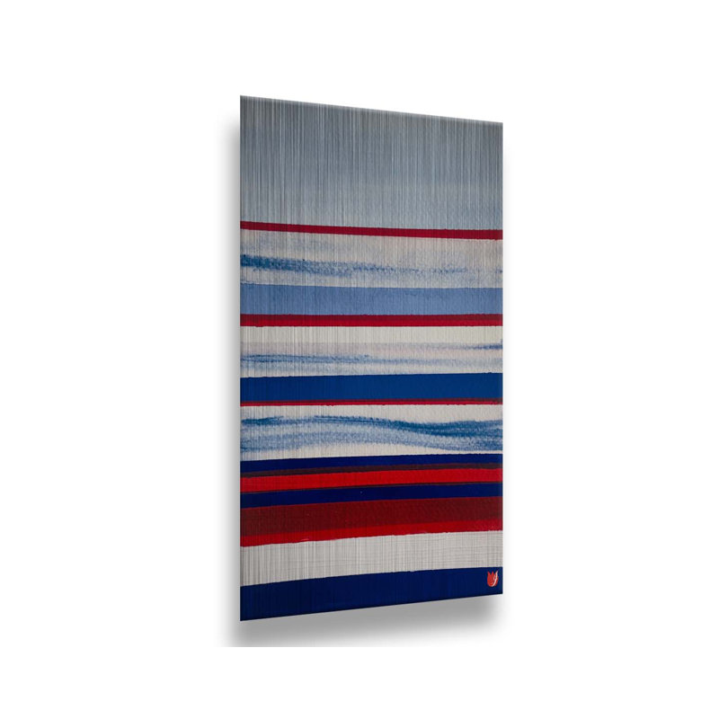 National par JD Studio, Métal métal, Pas de tapis, H 12 po x l 18 po
