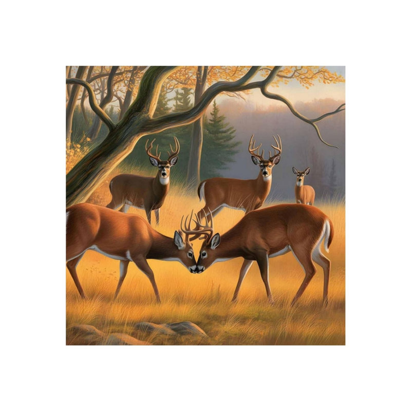 Art mural sur toile sans cadre 16 "x 16"