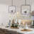 Modern Dimmable Glass Bubble Sphere Chandelier, Dia 15"-1908681390-1908681393