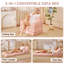 Fauteuil demi-tonneau rembourré d'appoint convertible-1516190384