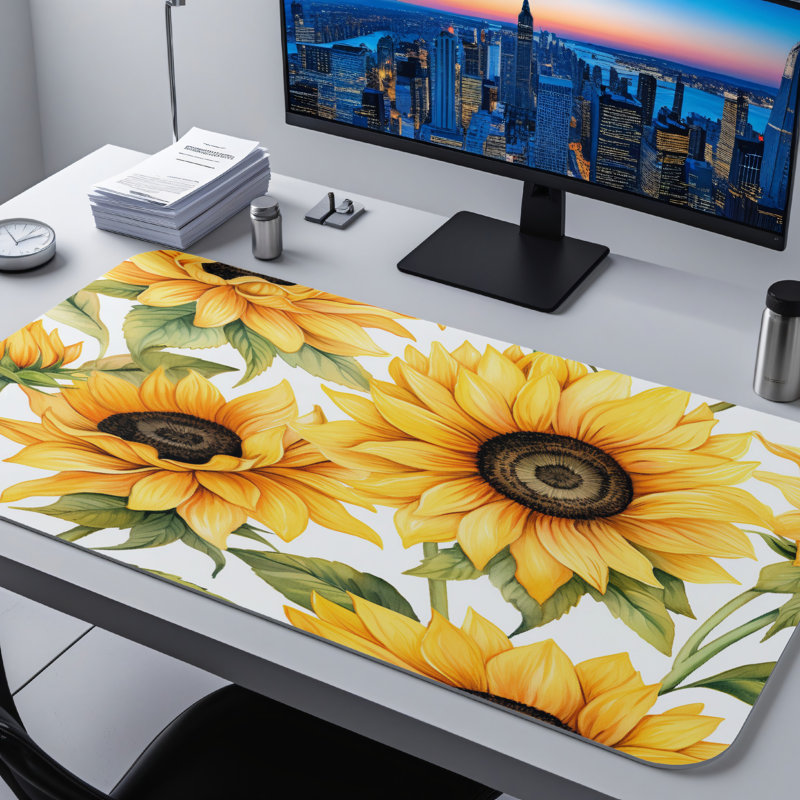 Polyester Desk Pad, 23.6x13.8