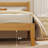 Mid-Century Solid Wood Platform Bed with Headboard, Modern Bed Frame with Quiet & Sturdy Support - No Box Spring Needed-738276619-742934056