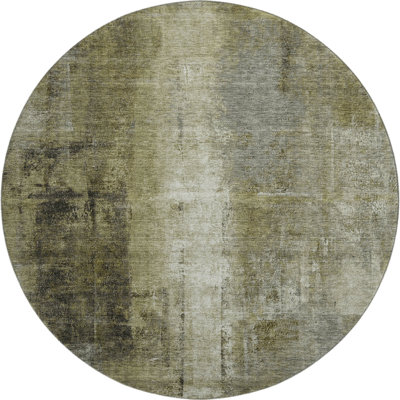 Premium Machine Washable Pinkston AMF1980 Abstract Rug