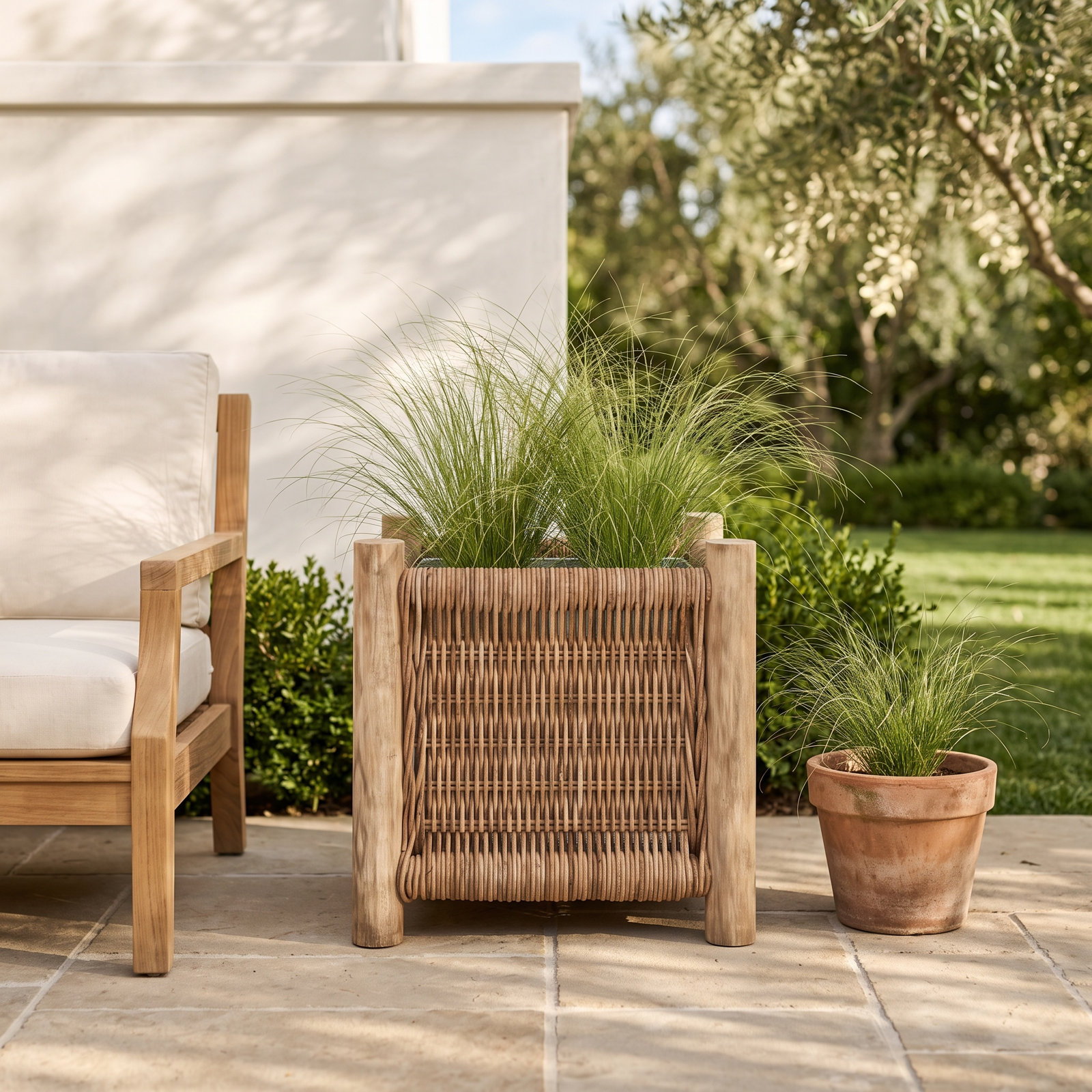 Cathay Planter Box, 19.75" H x 19.75" W x 19.75" D