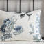 Édredon 7 pièces en jeté de coton avec imprimé floral bleu-121318595