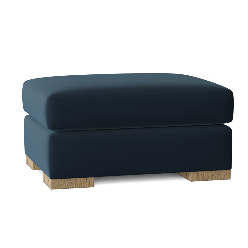 Repose-pieds Branam, Klein Azure, Noir