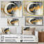 "Abstract Eclipse Of Memories", impression sur toile encadrée-515152922-515152916-515152914