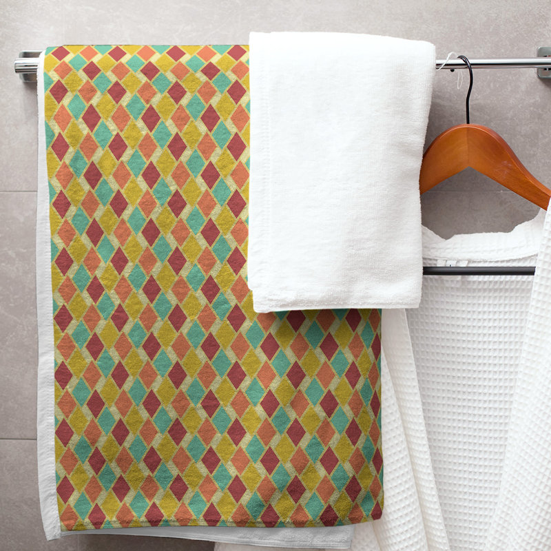 Katelyn Elizabeth Bath Towel, Yellow/Orange