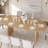 Oval Wood Dining Table Double Pedestal Kitchen Table-291840973-291840974