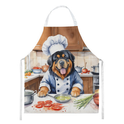 No Pattern Bib Apron
