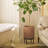 Plastic-Concrete Round Planter with Stand-1160468266