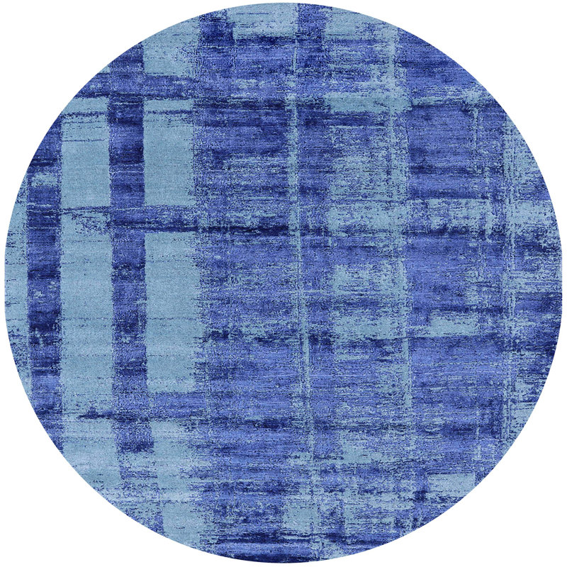 Moroccan Indoor Rug, Round 3'