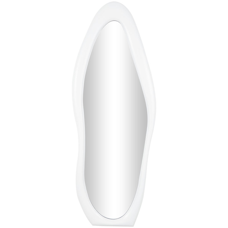 Miroir mural Garber, Blanc