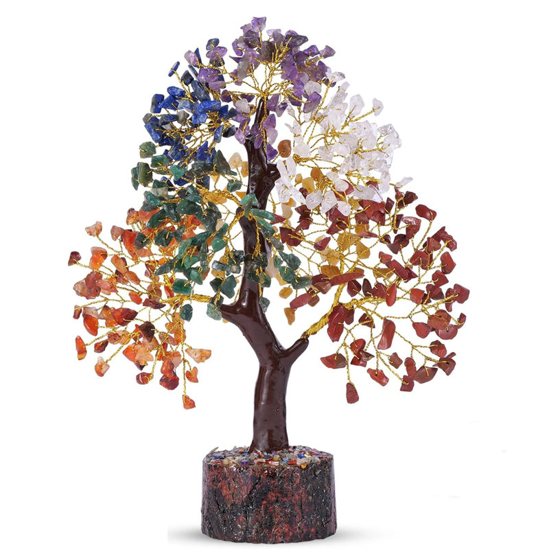 Tree Of Life, Crystals And Healing Stones, Birthday Gifts - Crystal Tree For Positive Energy, Home Office Decor, Spiritual Gifts